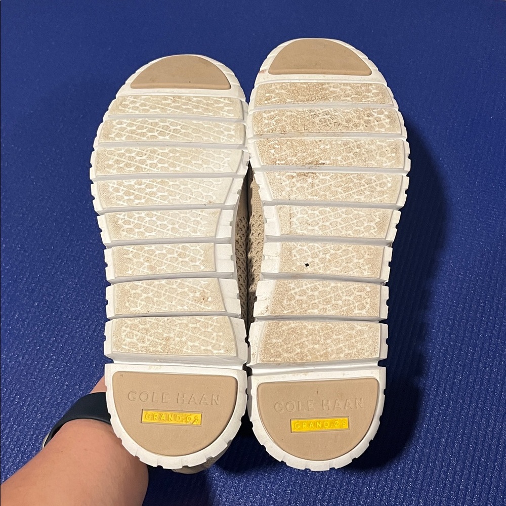 Cole Haan ZeroGrand Beige Slip-On Sneakers - Picture 3 of 4
